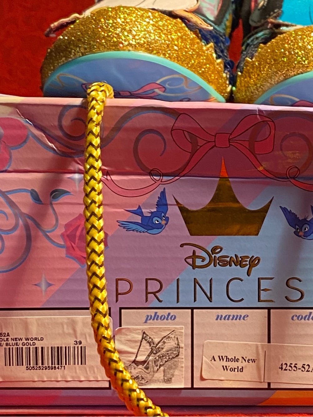 Irregular Choice Disney Princess Collection,”Jasmine,A Whole New World” in box,8 - Picture 14 of 16